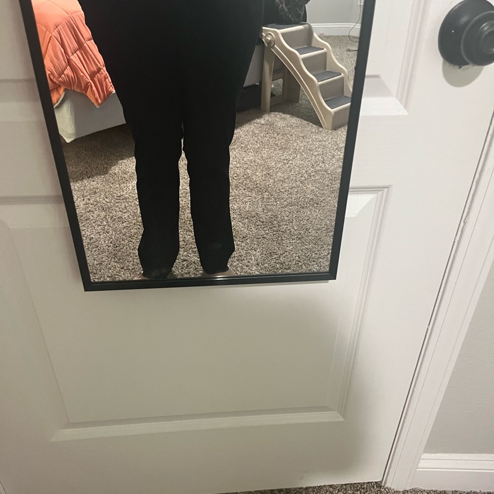 Lane Bryant Black Straight Leg Slacks